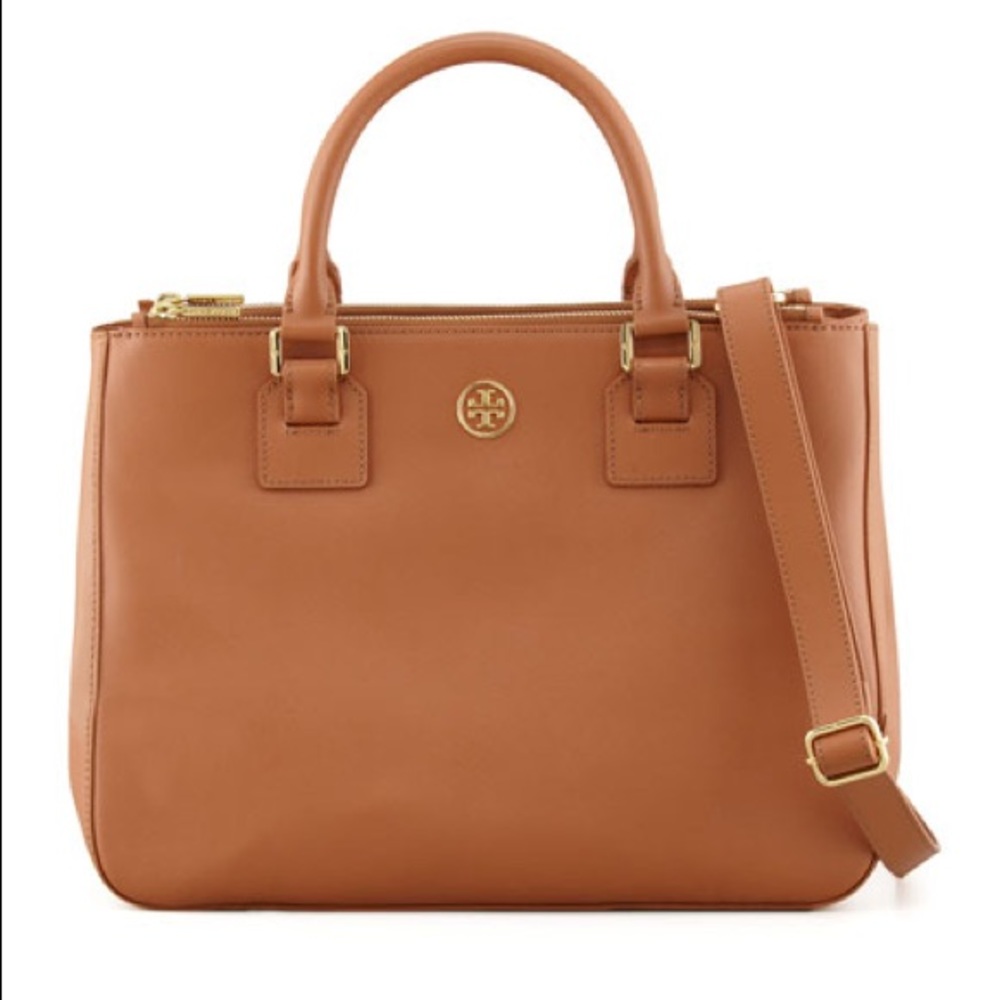 Tory Burch Robinson Double Zip Tote Bag